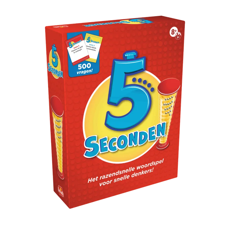 5 Seconds – noem drie antwoorden in vijf seconden