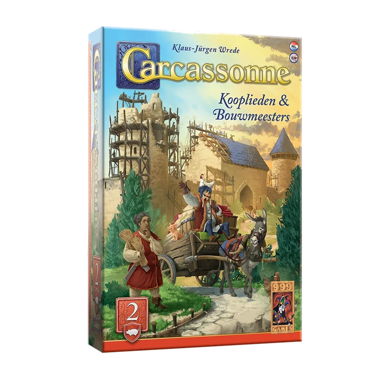 Carcassonne Kooplieden & Bouwmeesters – uitbreiding 2