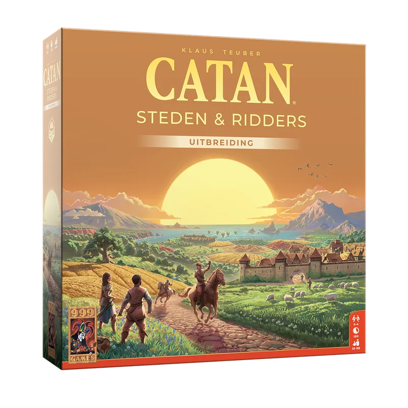 Catan Steden & Ridders – uitbreiding met ridders en barbaren