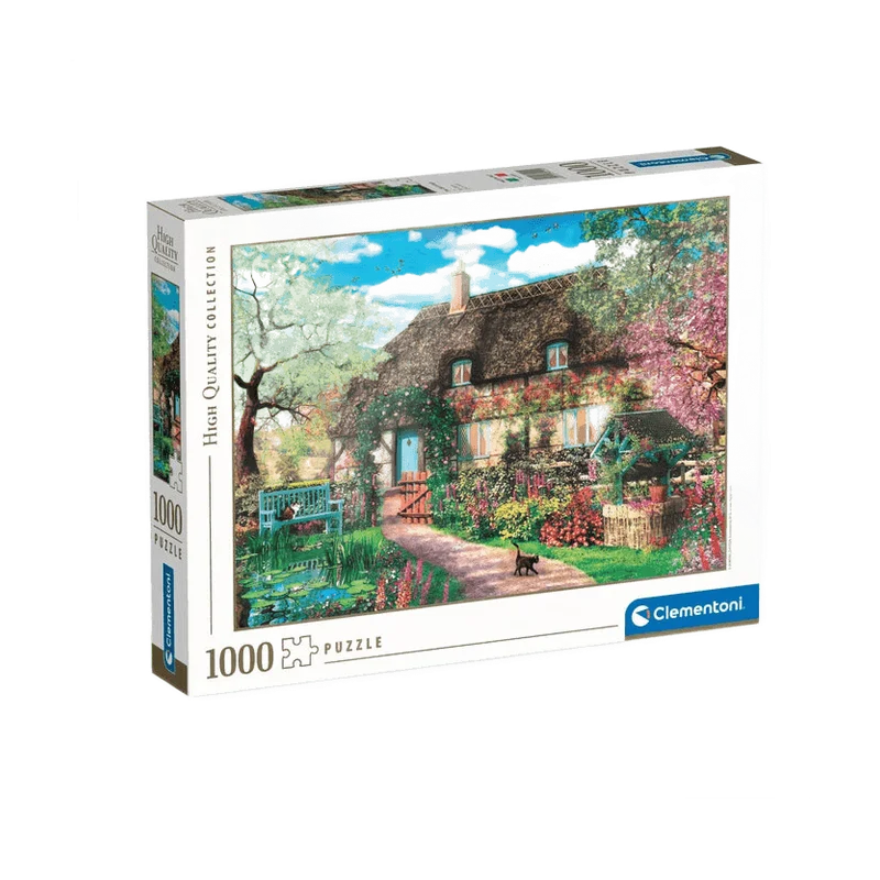 Clementoni Oud plattelandshuisje – puzzel van 1000 stukjes