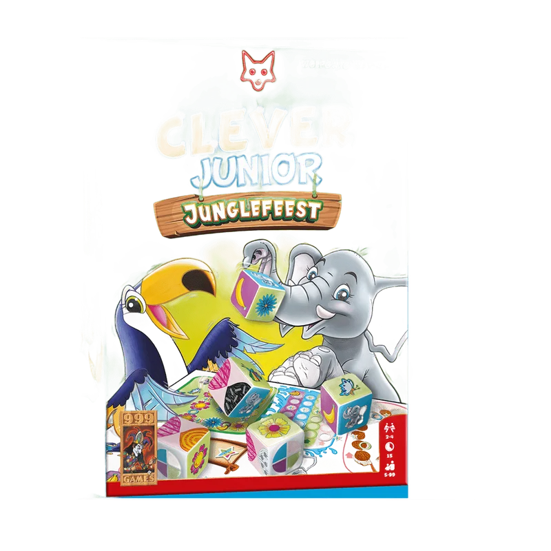 Clever Junior Junglefeest – dobbelspel voor kinderen vanaf 5 jaar