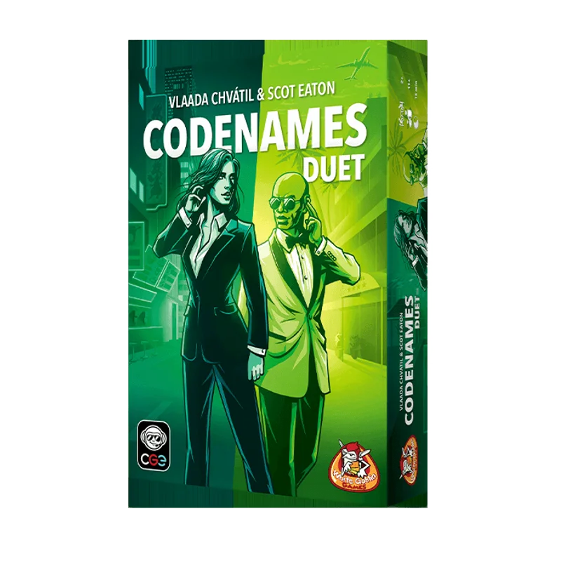 Codenames Duet – samen woorden raden met z'n tweeën