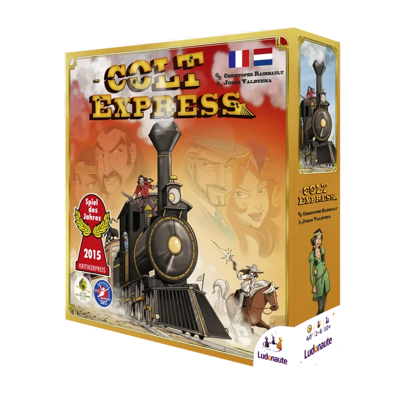 Colt Express – treinoverval in het Wilde Westen voor 2 tot 6 spelers