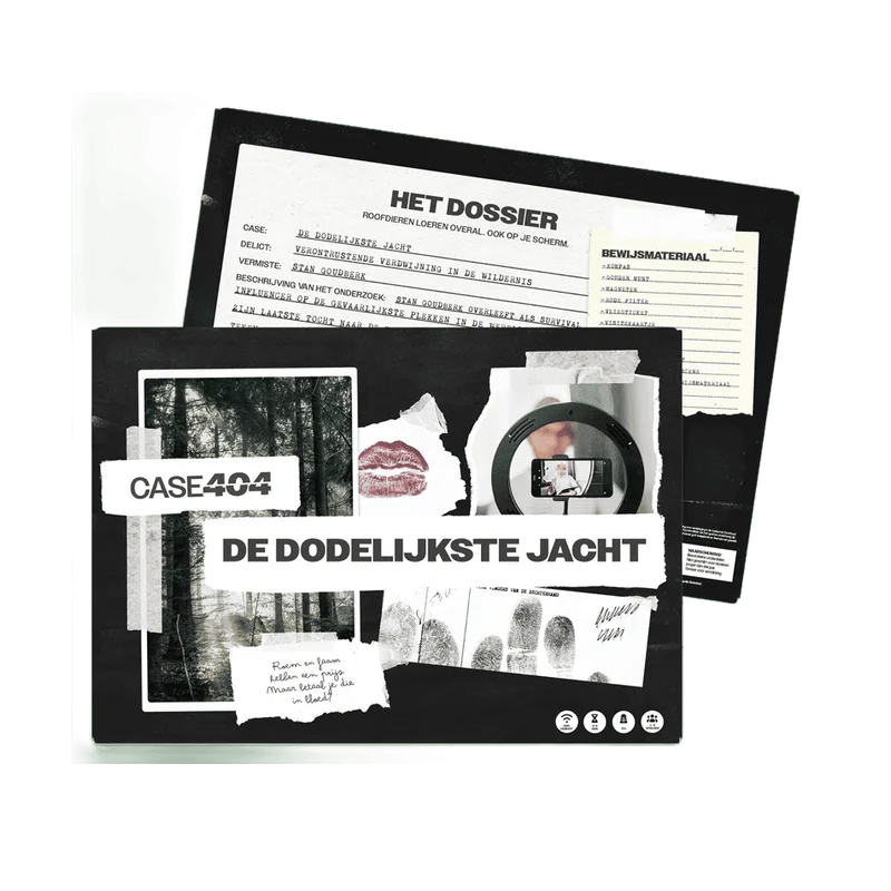 De Dodelijkste Jacht – detectivespel van Case404