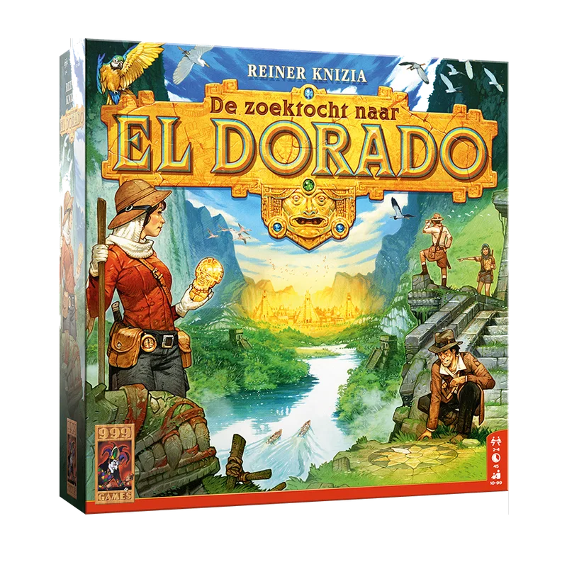 De Zoektocht naar El Dorado – racespel met deckbuilding