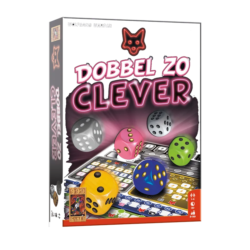 Dobbel zo Clever – vervolg op Clever voor 1 tot 4 spelers