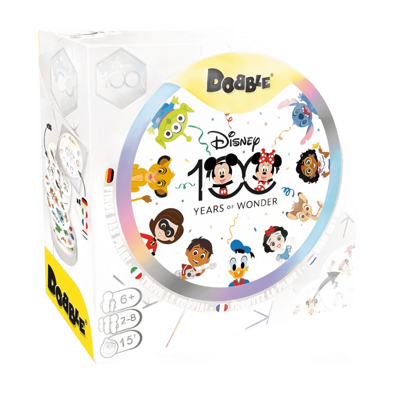 Dobble Disney 100 Years of Wonder – kijkspel met Disney-figuren