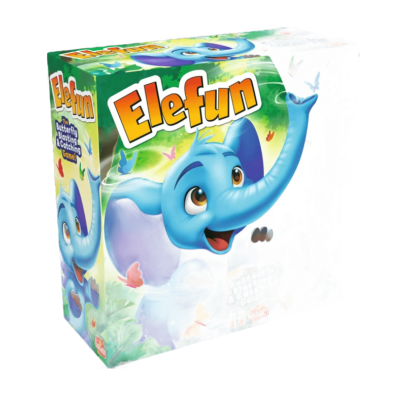 Elefun – vlinders vangen met de blazende olifant