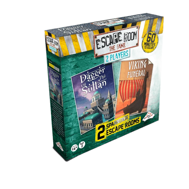 Escape Room The Game 2 Players – Dagger of the Sultan & Viking Funeral