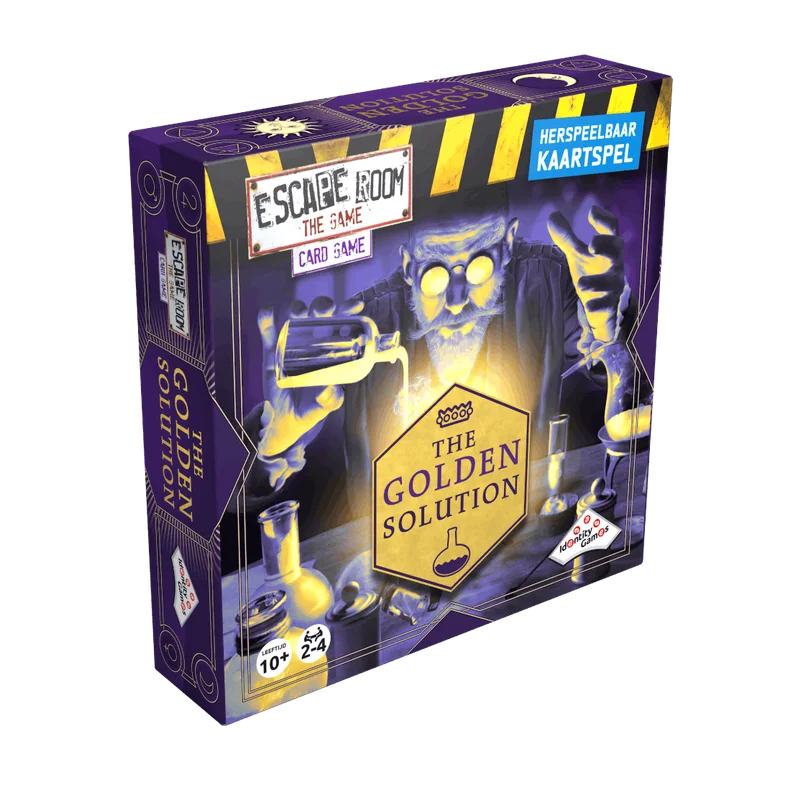 Escape Room The Game The Golden Solution – herspeelbaar kaartspel
