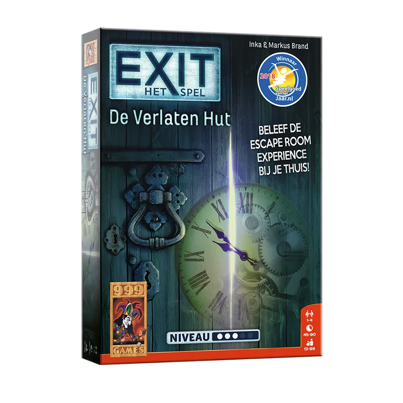 EXIT: De Verlaten Hut – escape room-spel voor thuis