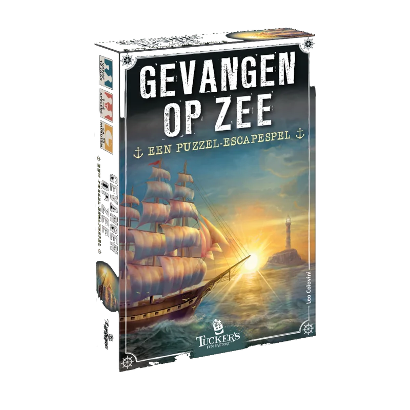 Gevangen op Zee – puzzel-escapespel aan boord van de Enigma