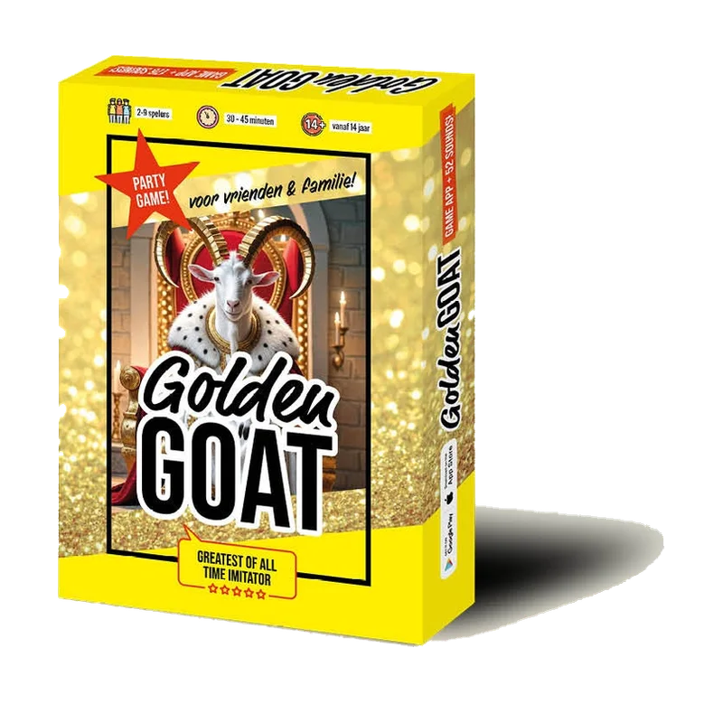 Golden GOAT Pocket – compacte editie met 52 geluiden