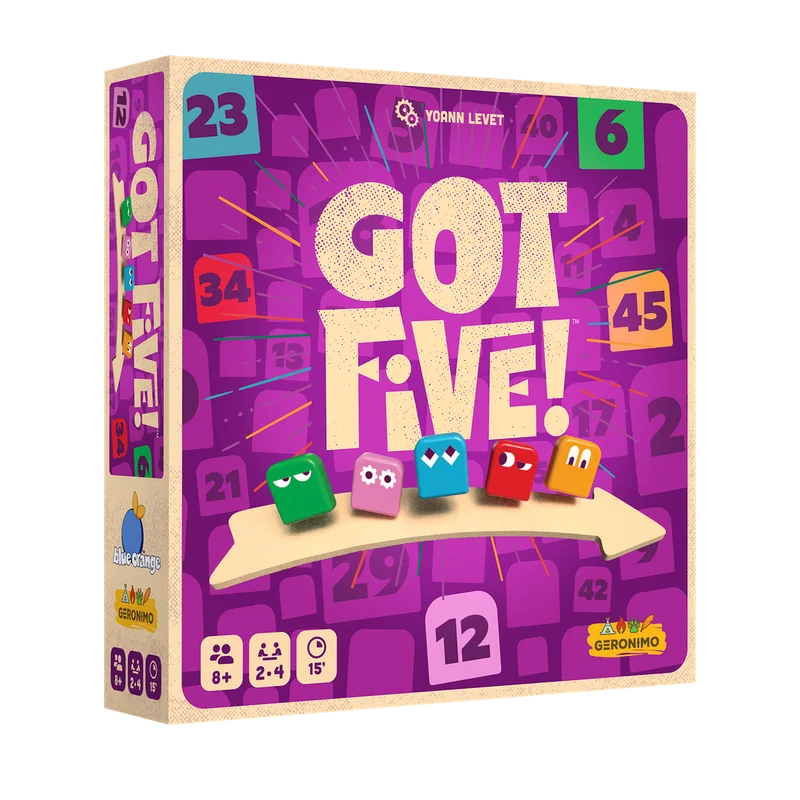 Got Five! – deductiespel voor 2 tot 4 spelers