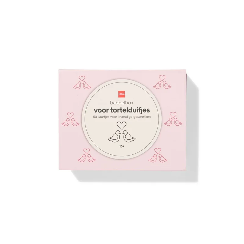 HEMA Babbelbox voor tortelduifjes – 50 gesprekskaartjes