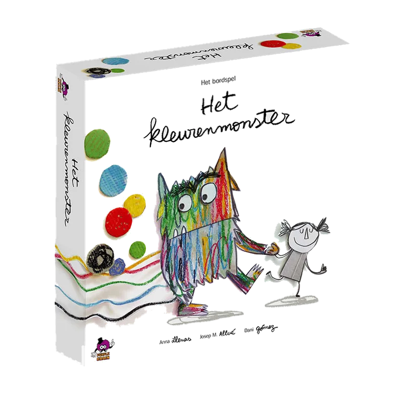 Het Kleurenmonster – samenwerkspel over emoties vanaf 3 jaar