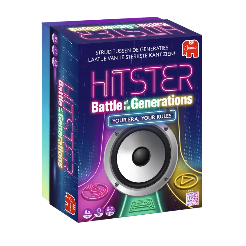 Hitster Battle of the Generations – muziekspel met drie tijdperken