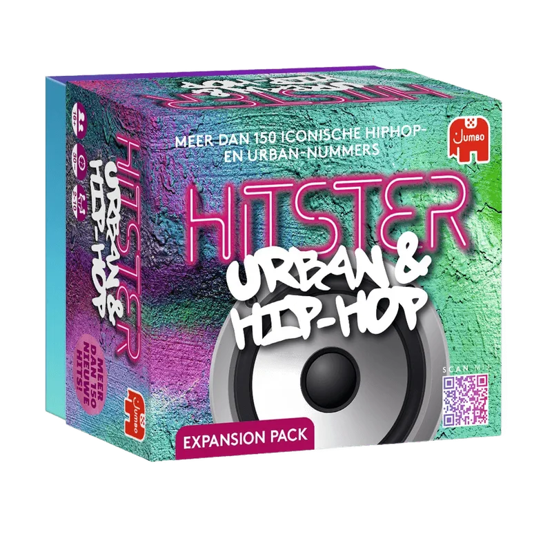 Hitster Urban & Hip-Hop – muziekspel met hiphop, R&B en rap