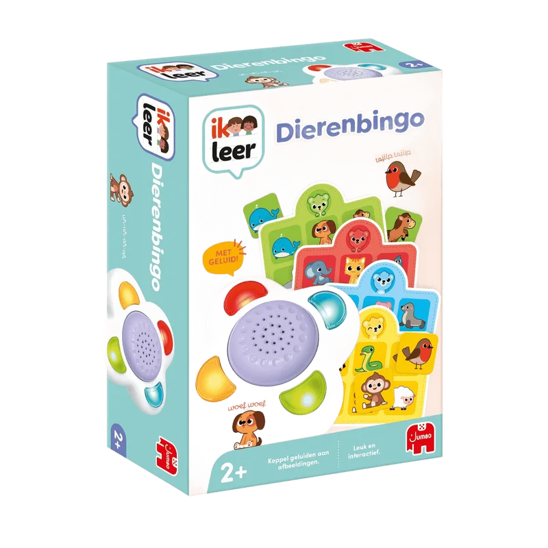 Ik Leer Dierenbingo – bingo met dierengeluiden vanaf 2 jaar