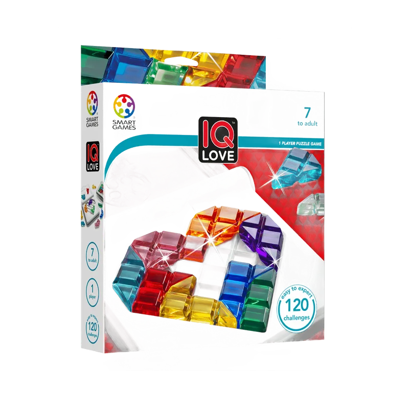 SmartGames IQ Love – denkspel met hart en dubbelzijdig spelbord