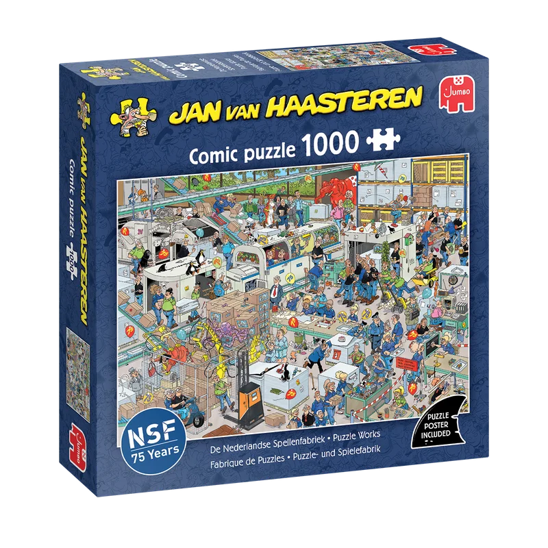 Jan van Haasteren De Nederlandse Spellenfabriek – 1000 stukjes