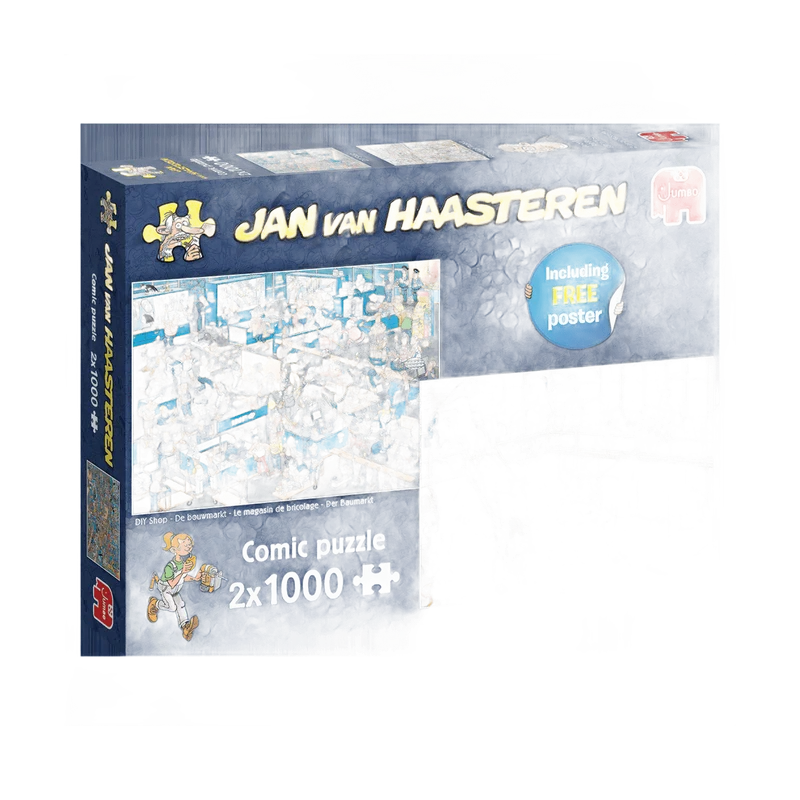 Jan van Haasteren De Verbouwing & De Bouwmarkt – 2 x 1000 stukjes