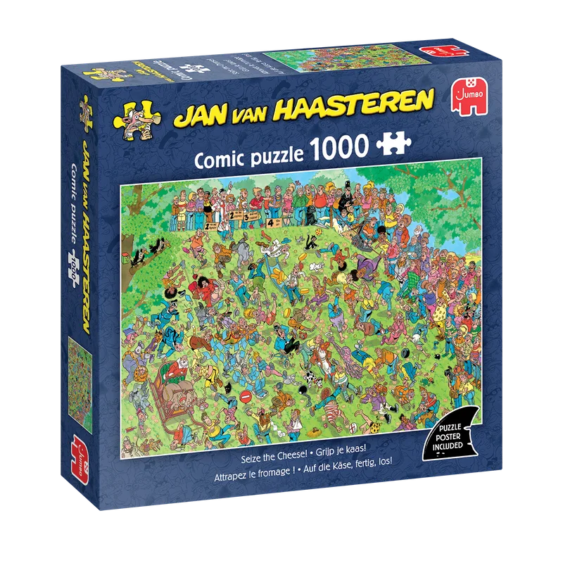 Jan van Haasteren Grijp je kaas! – puzzel van 1000 stukjes