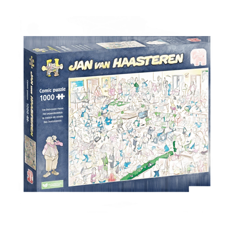 Jan van Haasteren Het Bejaardentehuis – puzzel van 1000 stukjes