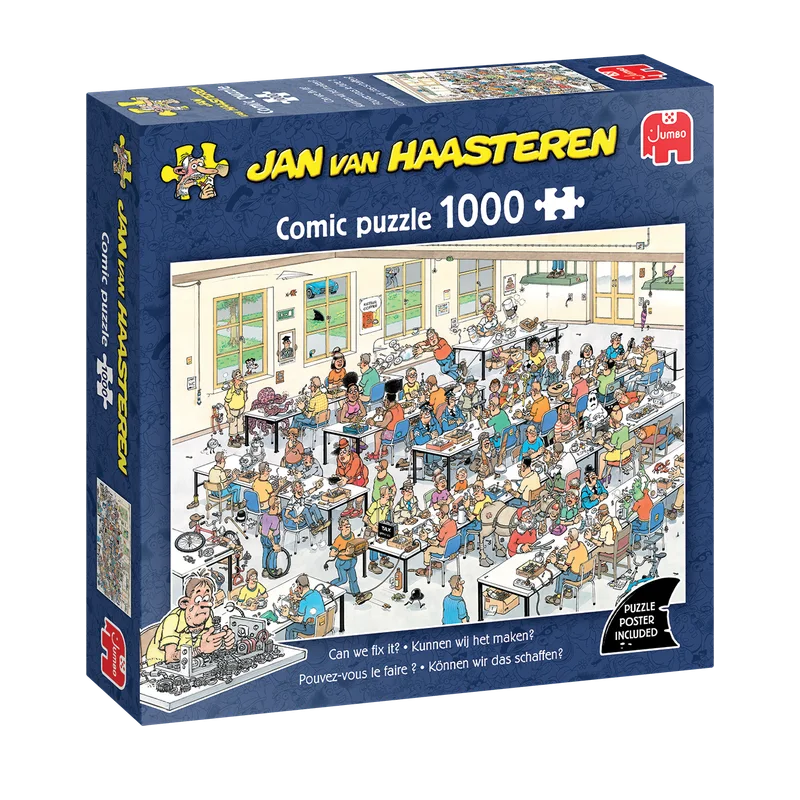 Jan van Haasteren Kunnen wij het maken? – puzzel van 1000 stukjes