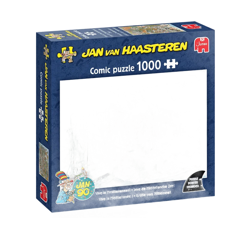 Jan van Haasteren Leve de Middellandse Zee! – puzzel van 1000 stukjes