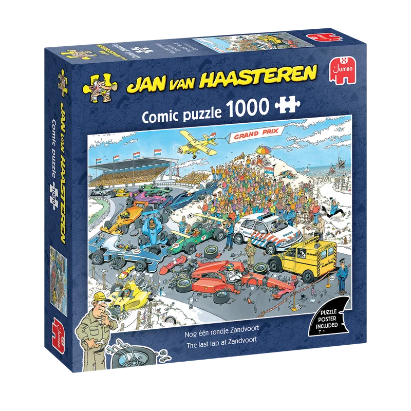 Jan van Haasteren Nog één rondje Zandvoort – puzzel van 1000 stukjes