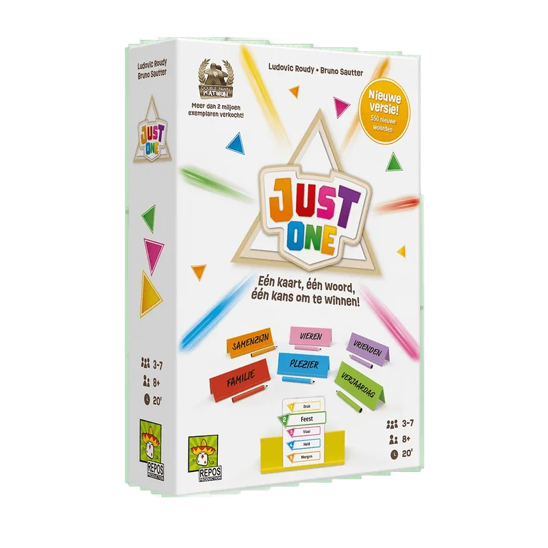 Just One – coöperatief woordspel voor 3 tot 7 spelers