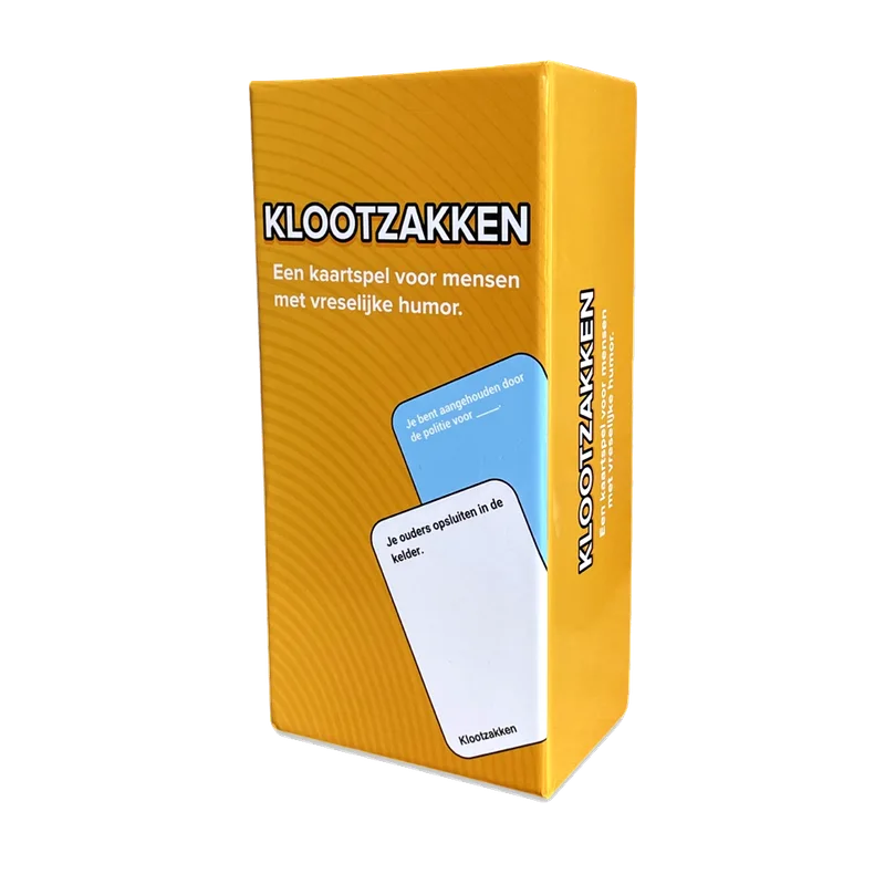 Klootzakken – kaartspel met zwarte humor voor 3 tot 20 spelers