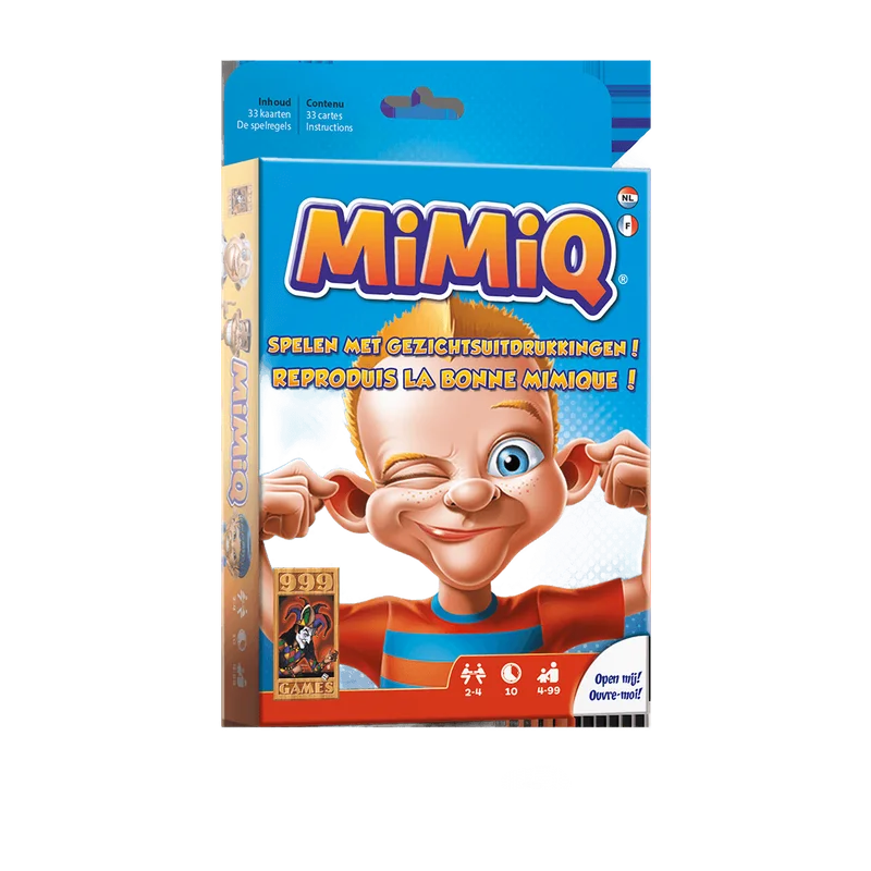 Mimiq – kaartspel met gekke gezichten voor kinderen