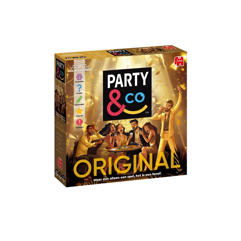 Party & Co. Original – partyspel met vijf soorten opdrachten