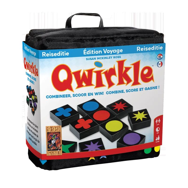 Qwirkle Reiseditie – kleinere stenen in een handige tas