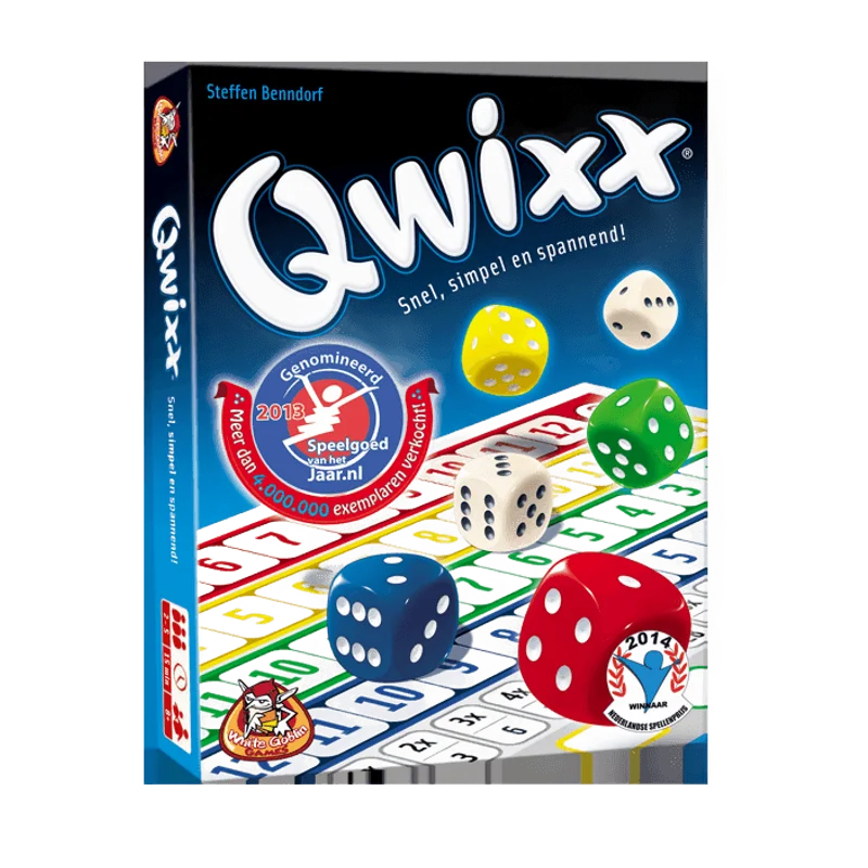 Qwixx – snel dobbelspel voor 2 tot 5 spelers