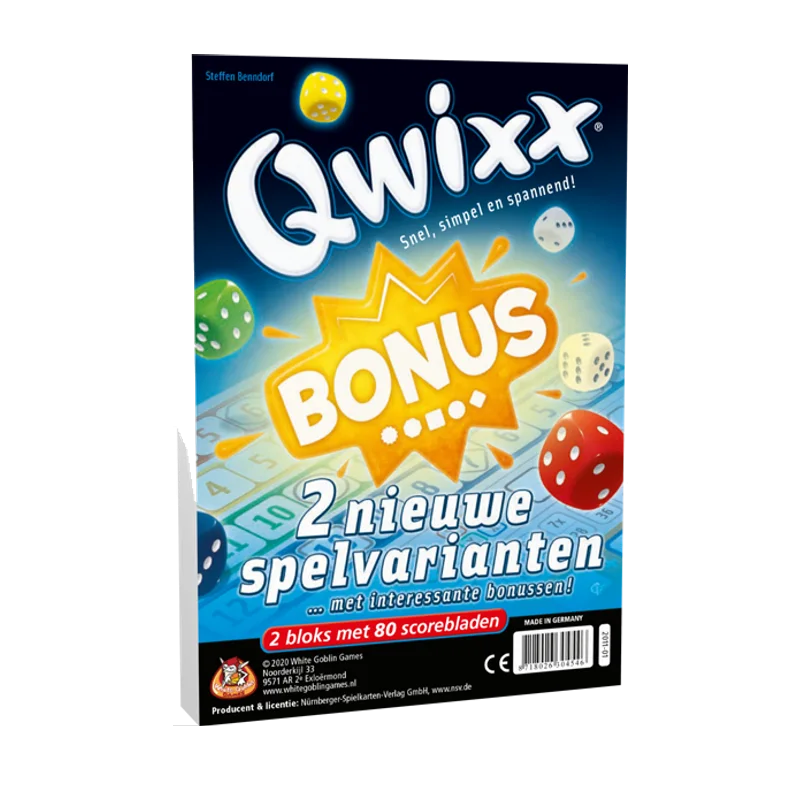 Qwixx Bonus – uitbreiding met bonusvelden