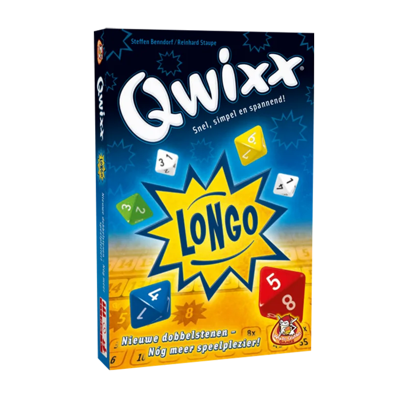 Qwixx Longo – met 8-zijdige dobbelstenen en langere rijen