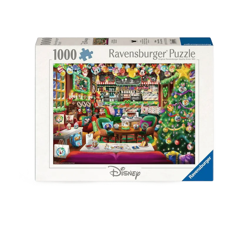 Ravensburger Disney Christmas Café – kerstpuzzel van 1000 stukjes