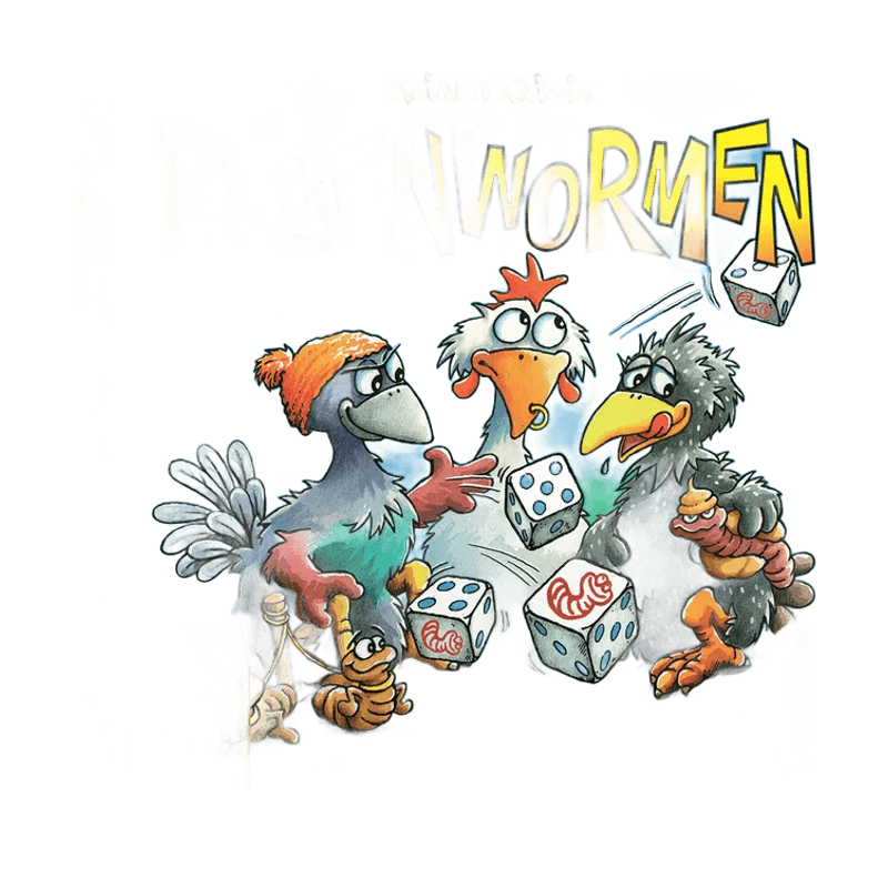 Regenwormen – dobbelspel van Reiner Knizia