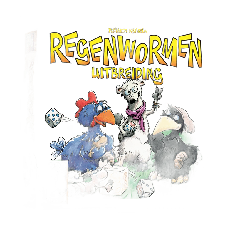 Regenwormen Uitbreiding – extra tegels en specialisten