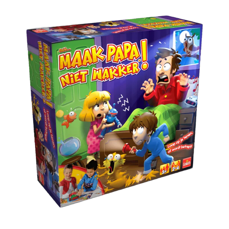 Sshh Maak Papa Niet Wakker – kinderspel vanaf 5 jaar