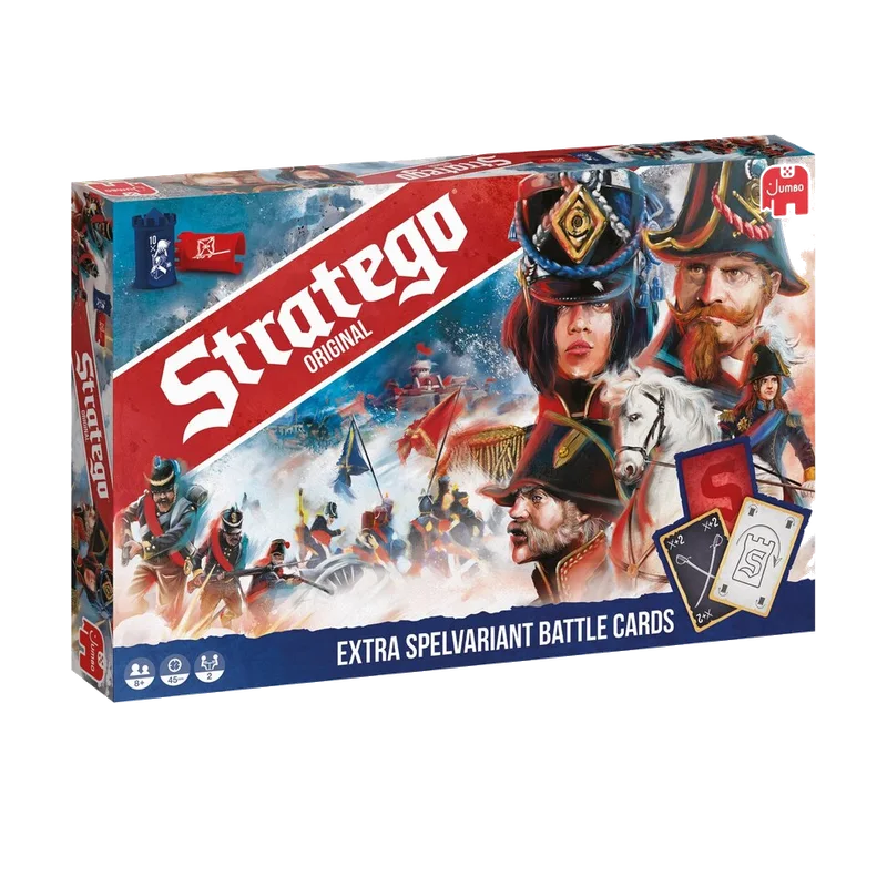 Stratego Original – strategiespel voor 2 spelers met Battle Cards