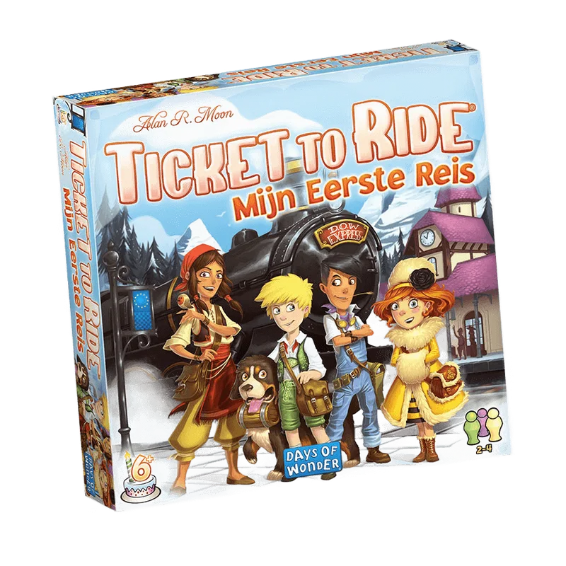Ticket to Ride Mijn Eerste Reis – treinspel voor kinderen vanaf 6