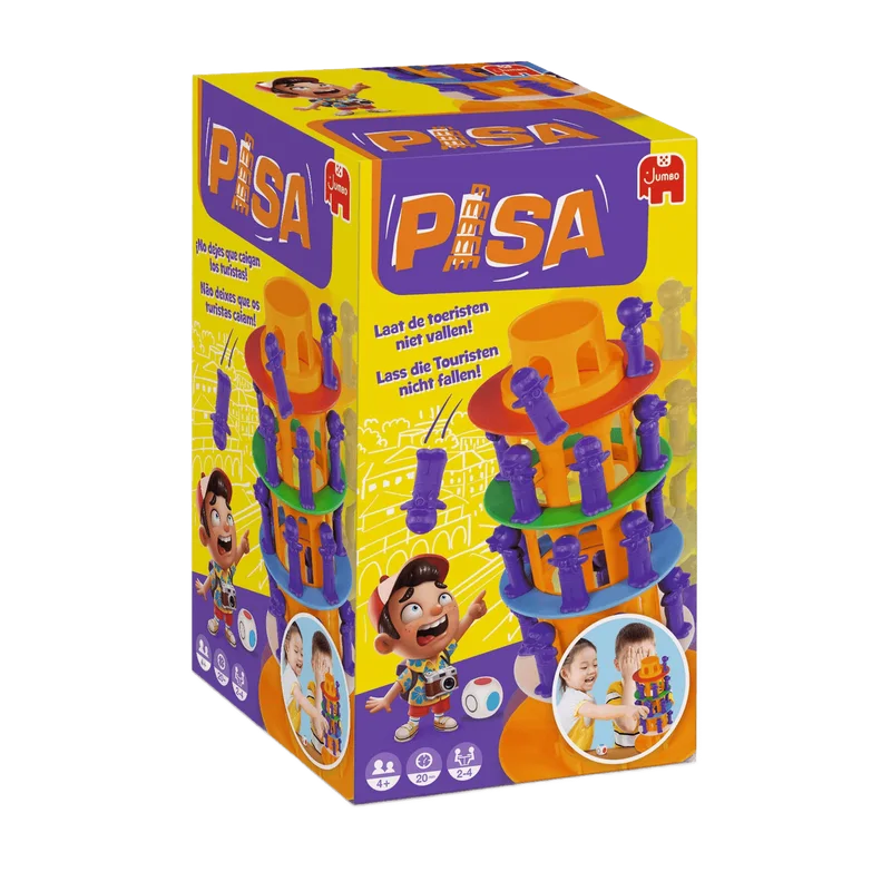 Toren van Pisa – wiebelend actiespel van Jumbo
