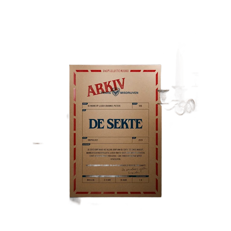 Unsolved De Sekte – moordmysterie voor volwassenen