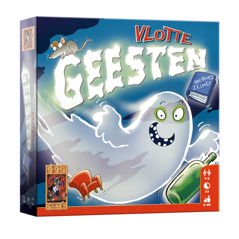 Vlotte Geesten – reactiespel met houten voorwerpen