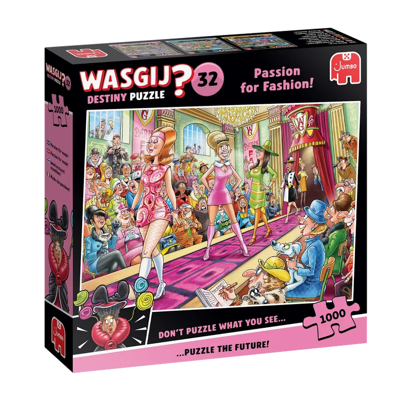 Wasgij Destiny 32 Passie voor mode! – puzzel van 1000 stukjes