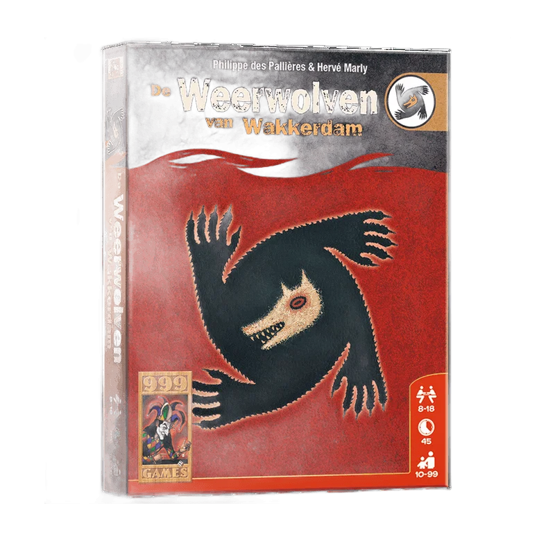 De Weerwolven van Wakkerdam – basisspel voor 8 tot 18 spelers